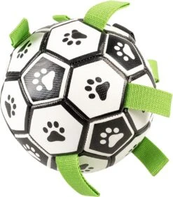 Duvo+ Interactieve Voetbal – Voor Honden – Incl. Balpomp – 15x15x15cm