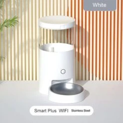 Automatische Voerbak Kat Hond 4L Smart Wifi Voerautomaat Met Smartfunctie Voerdispenser