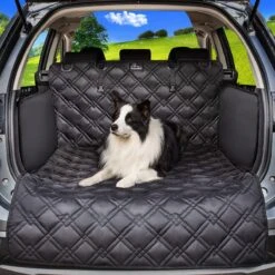 Meadowlark® Kofferbakbescherming Voor Honden – Waterdicht! Kofferbak Hondendeken Voor Auto, Combi, Bestelwagen & SUV, Kofferbakdeken Voor De Hond Met Zijbescherming En Bumperbescherming, Extra Sterk Gewatteerd!