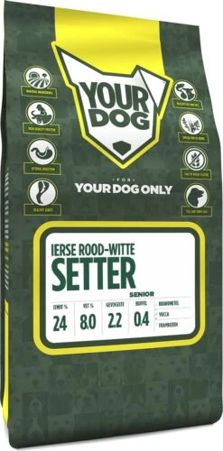 Yourdog Ierse Rood-witte Setter Senior (3 KG)
