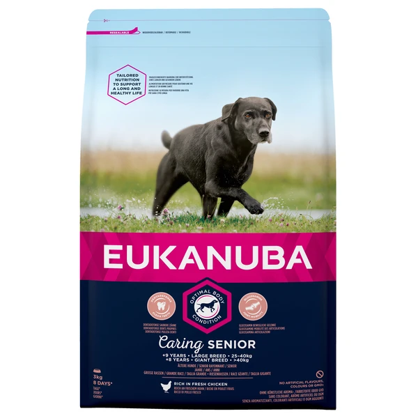 Eukanuba Caring Senior Large Breed Kip β Hondenvoer β 3 Kg