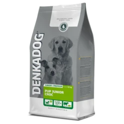 Denkadog Pup Junior Croc Rund&Kip&Vis – Hondenvoer – 12.5 Kg