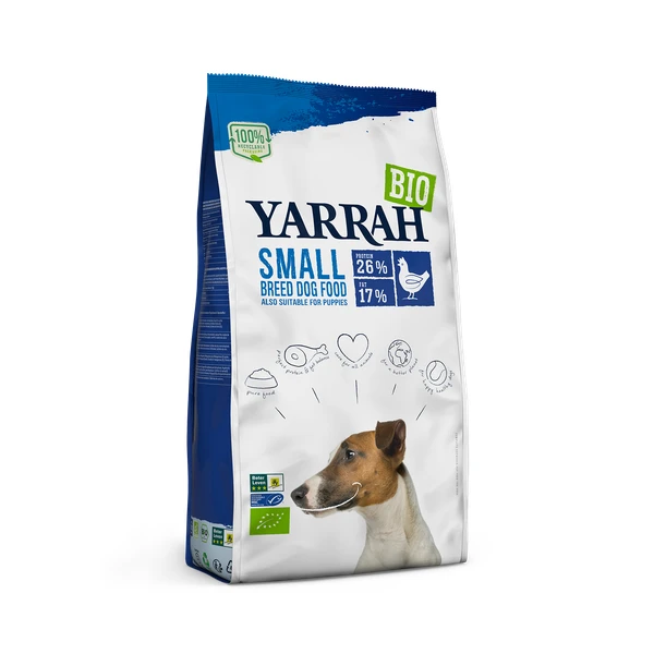 Yarrah Biologisch Small Breed β Hondenvoer β 2 Kg