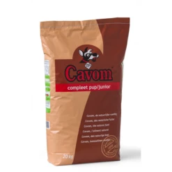 Cavom Compleet Pup/Junior Rund&Vlees – Hondenvoer – 20 Kg