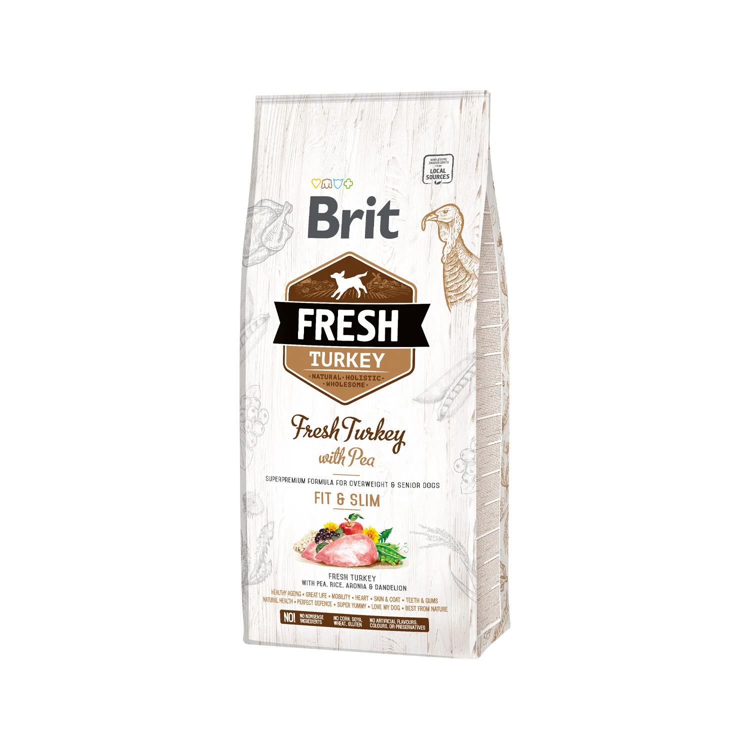 Brit Fresh Turkey With Pea - Light Fit & Slim - Afbeelding 2