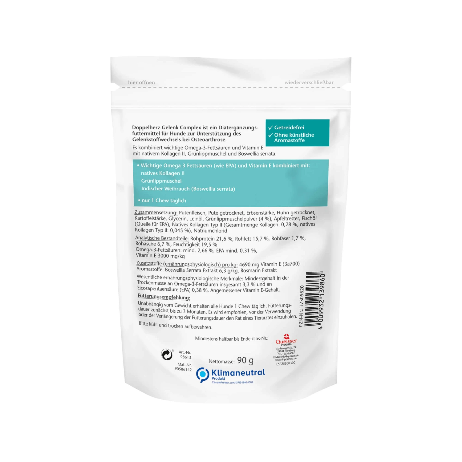 Doppelherz Gelenk Complex Voor Honden - Afbeelding 4