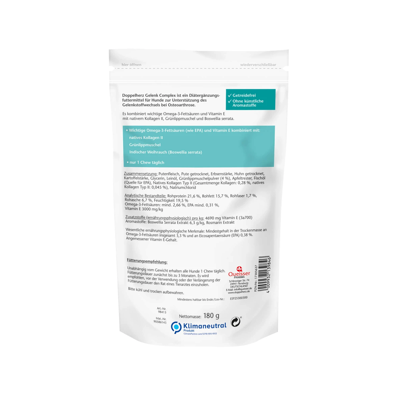 Doppelherz Gelenk Complex Voor Honden - Afbeelding 8